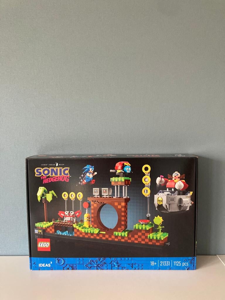 Lego 21331 - Sonic the Hedgehog – Green Hill Zone, Enlèvement, Neuf, Ensemble complet, Lego