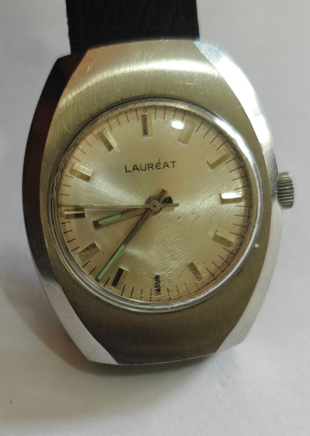 Montre vintage acier, Enlèvement ou Envoi, Acier
