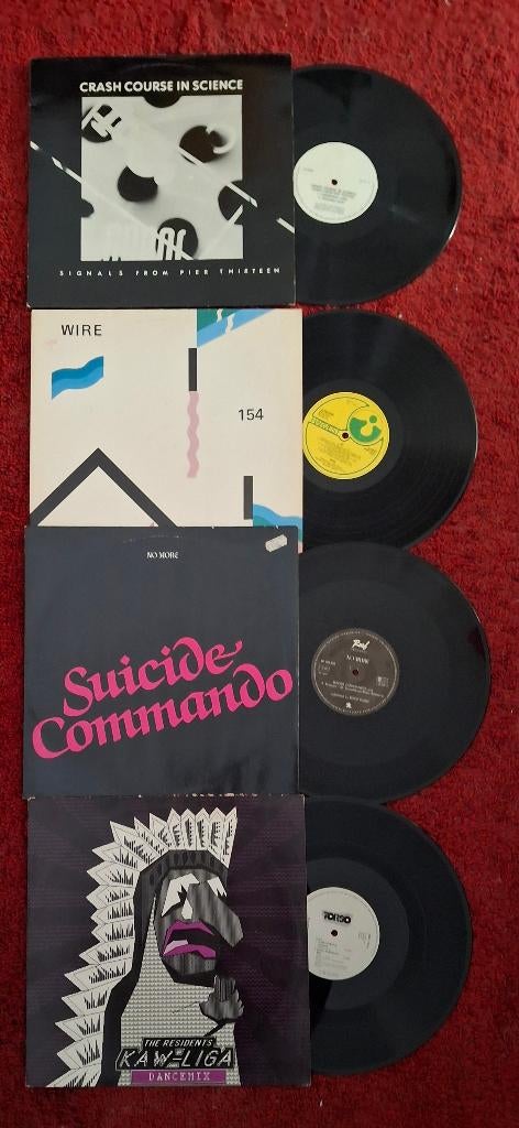 vinyles originaux post-punk EBM expérimental (années 80–90), Pressage original, Enlèvement ou Envoi, 1980 - 1989, Utilisé