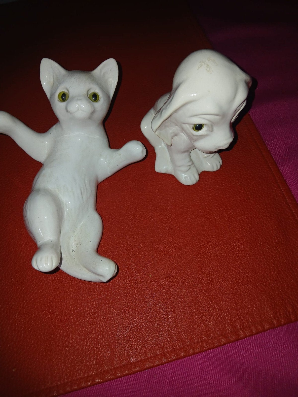 vintage Canadiana pottery Collectables kat (305)hond(303), Ophalen of Verzenden