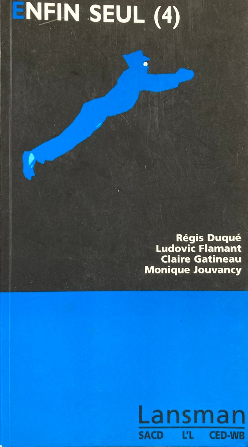Enfin seul (4) sacd théâtre de L’L, Livres, Essais, Chroniques & Interviews, Enlèvement ou Envoi, Comme neuf