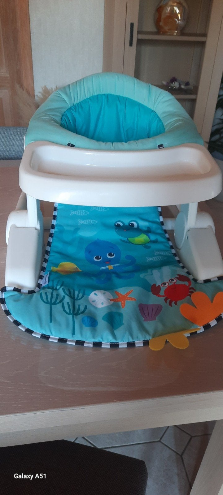 2-in-1 verwijderbare wekstoel voor tablets. Baby Einstein, Ophalen, Zo goed als nieuw, Overige typen, Afneembaar eetblad