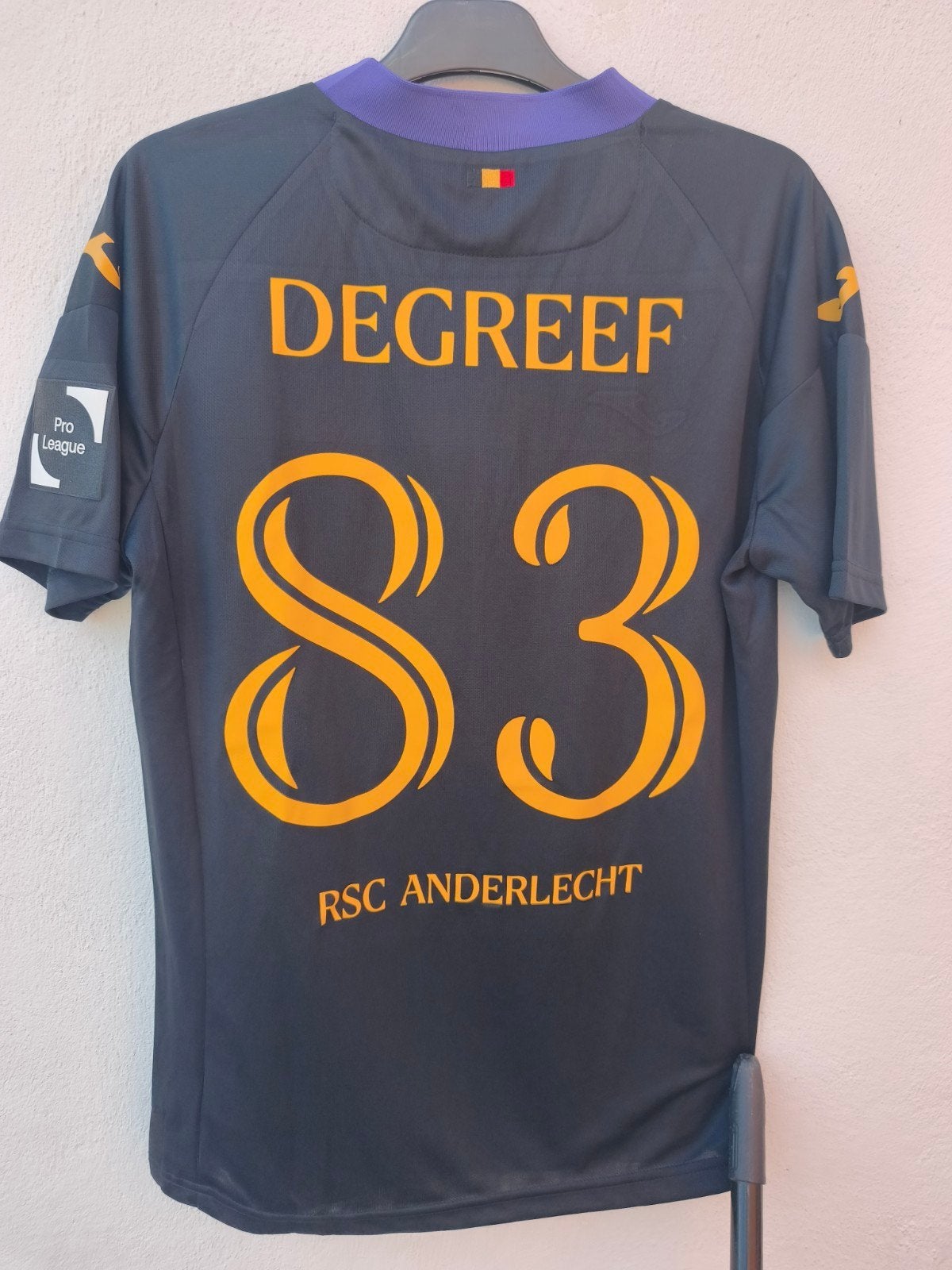 maillot RSC Anderlecht Tristan Degreef shirt, Sport en Fitness, Voetbal, Ophalen of Verzenden, Shirt