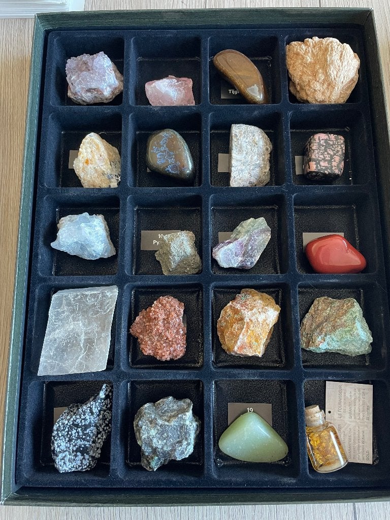 Edelstenen & mineralen, Ophalen, Zo goed als nieuw