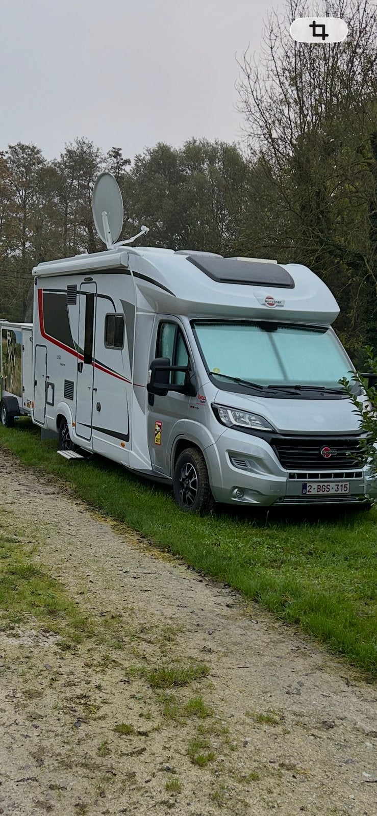 Camper burstner, Caravans en Kamperen, Ringverwarming, Fiat, Particulier, Bürstner