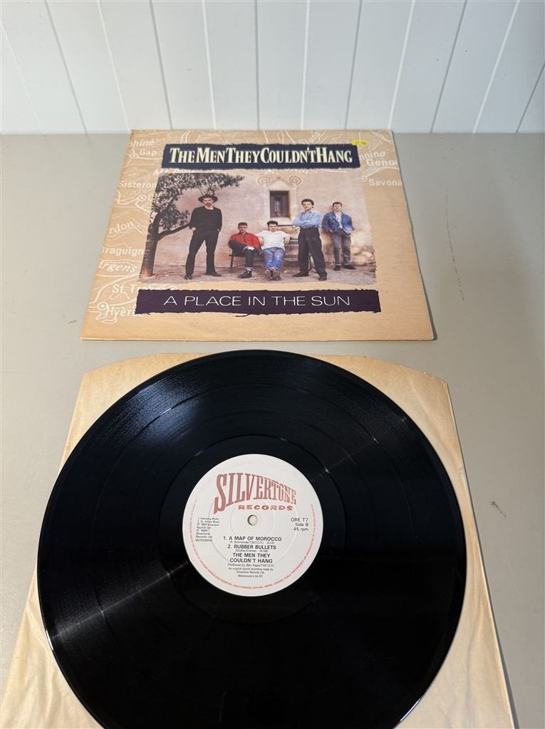 The men they could not hang - a place in the sun - vinyl lp, Ophalen of Verzenden, Zo goed als nieuw, LP