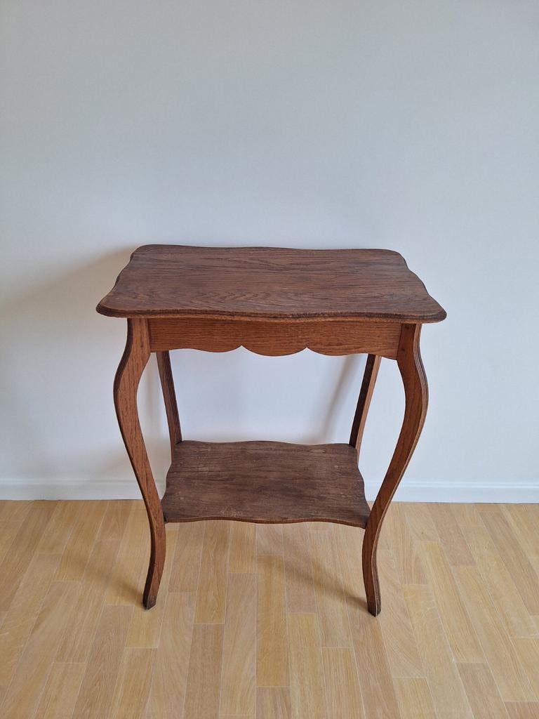 Guéridon vintage en bois