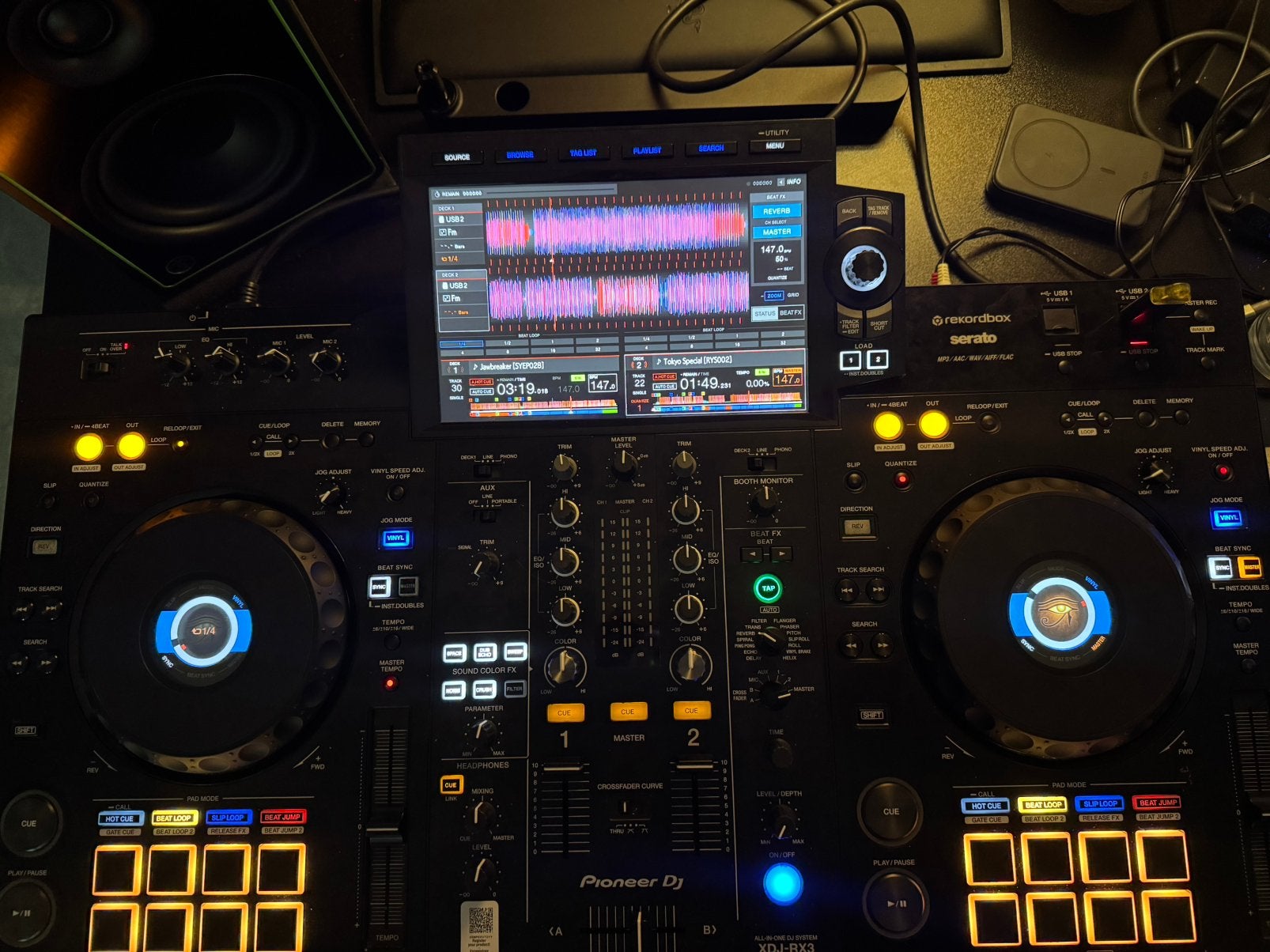 XDJ RX3 + Flight case, Musique & Instruments, Enlèvement ou Envoi, Comme neuf, Pioneer