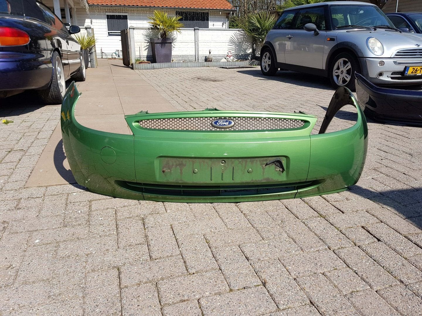 Ford Ka voorbumper bj 97 tot 2006, Gebruikt, -, Voor, -