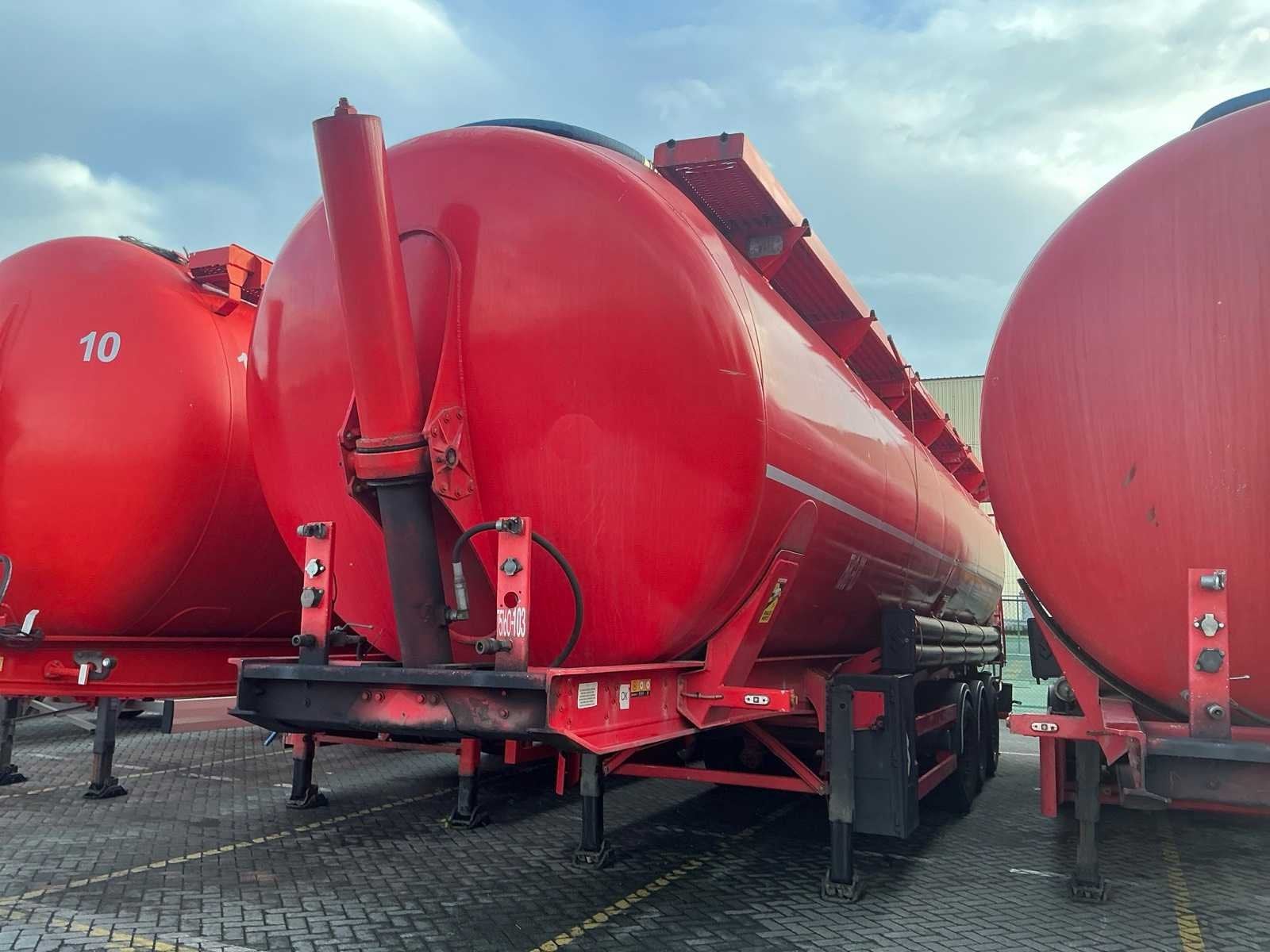 Remorque en vrac Spitzer Eurovac SK 2760 CAL 60 m3 2012, Autos, Achat, Entreprise, Autres carburants, Remorques et Semi-remorques