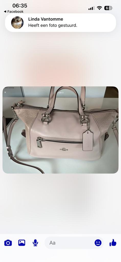 Grand sac à main Coach, largeur 47 cm, hauteur 26 cm, Bijoux, Sacs & Beauté, Enlèvement, Comme neuf, Sac à main