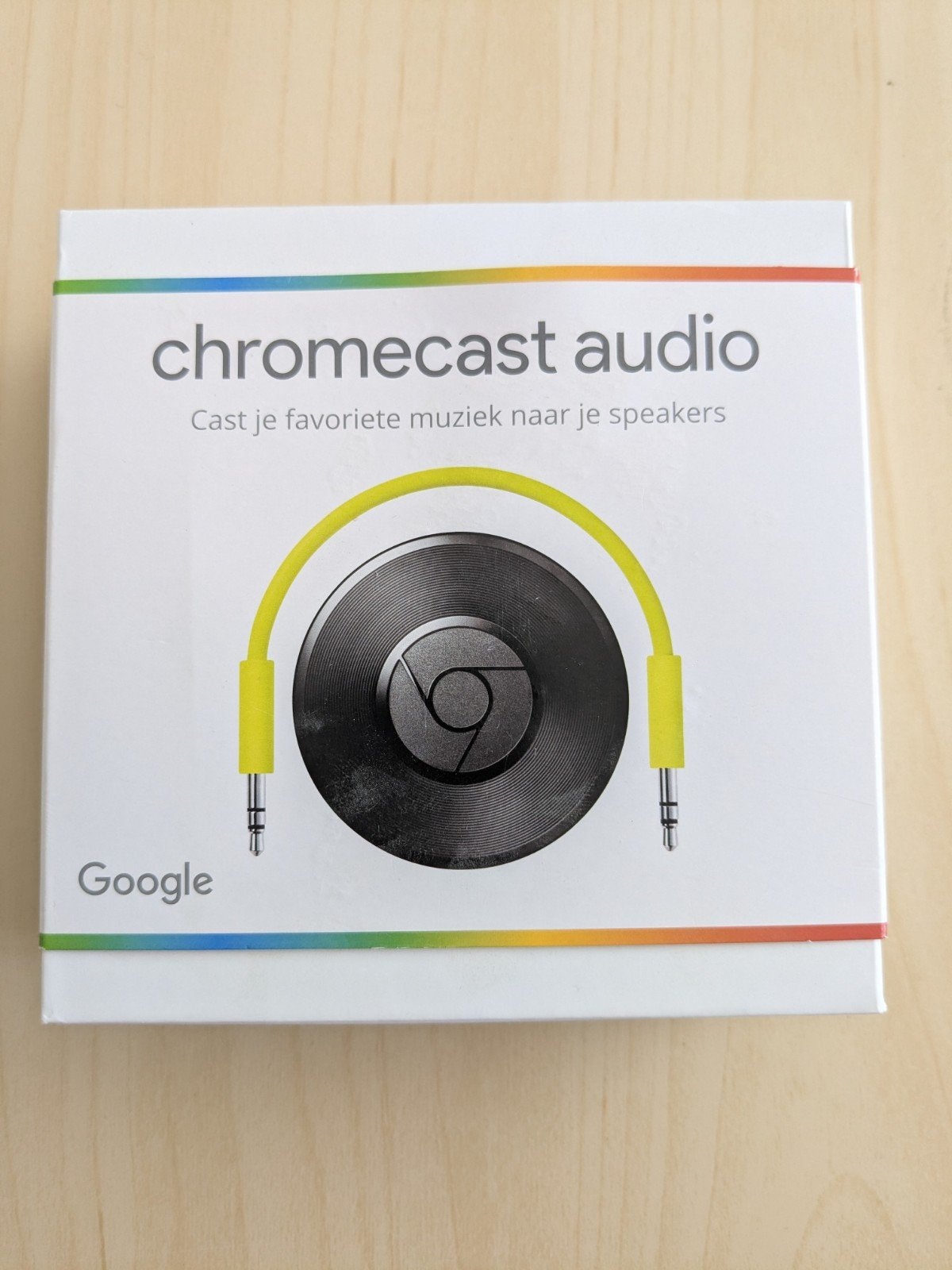 Google Chromecast Audio, Ophalen, Google
