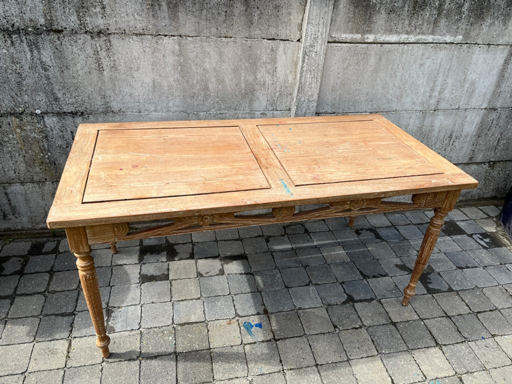 Tafel 160x80 (ex knutseltafel), Enlèvement, Utilisé, Rectangulaire