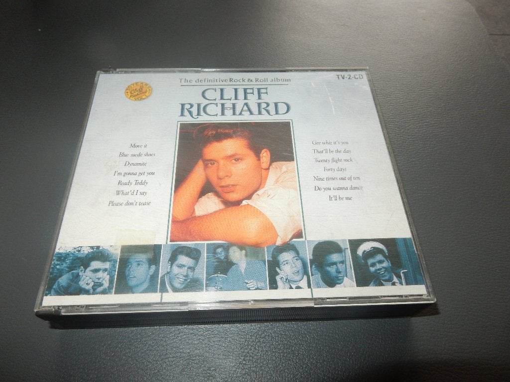 nr.2977 - Cd: cliff richard - definitive rock&roll album, Ophalen of Verzenden, Zo goed als nieuw, Album