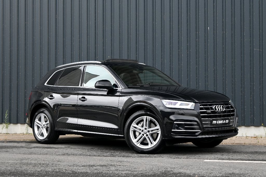 Audi Q5 55TFSIe S-Line Quattro ACC-HUD-DCC-Pano-360Cam-Trekh, Autos, Audi, Achat, 1750 kg, Euro 6, Entreprise