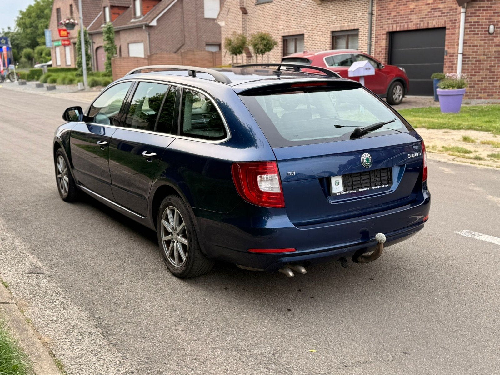 Skoda SuperB 1.9TDI, Auto's, Blauw, Bedrijf, https://public.car-pass.be/vhr/3ae5add5-326d-4990-9ae6-9f66a6296d8a, Superb