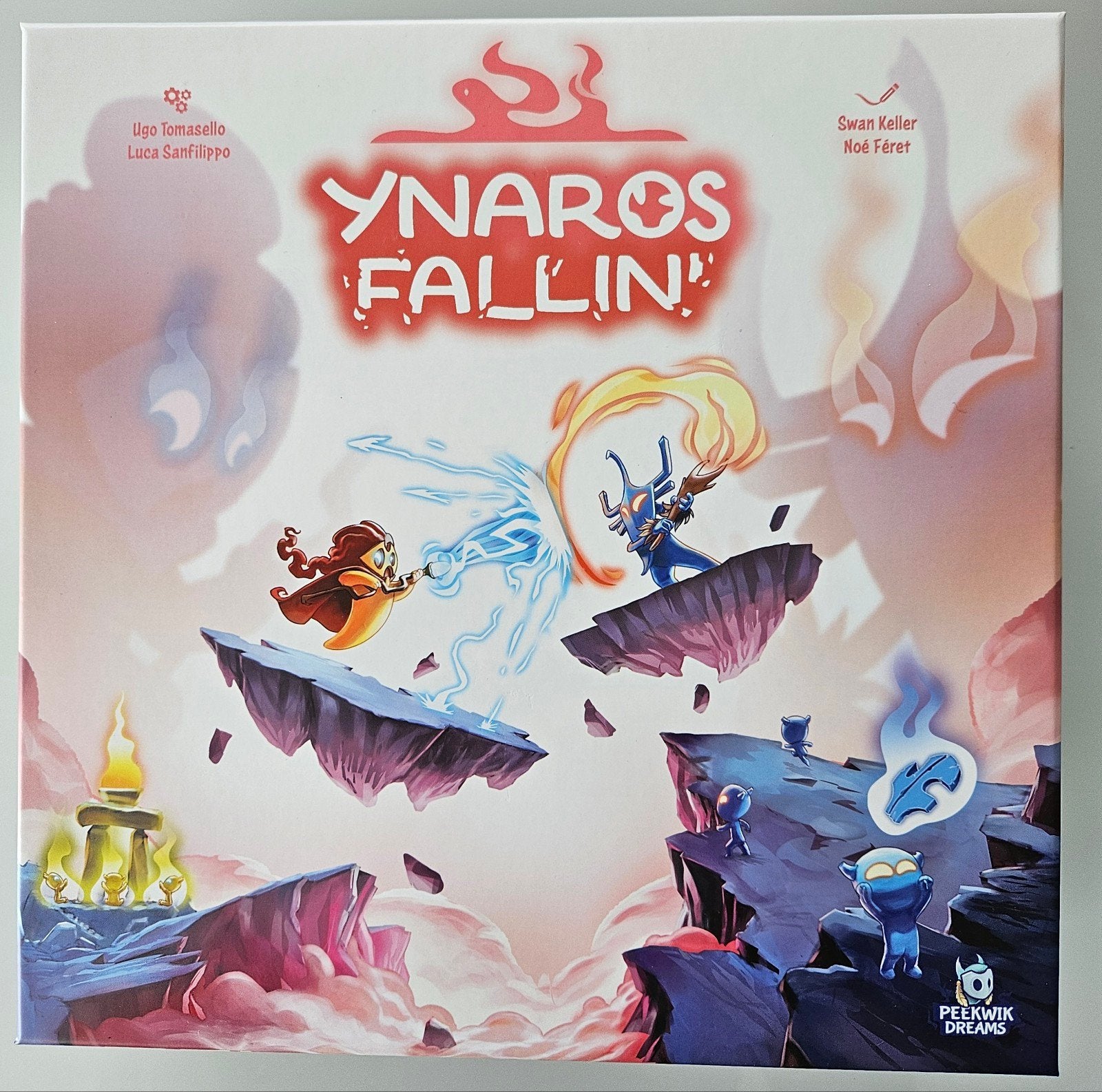 Ynaros Fallin' - Kickstarter edition, Hobby en Vrije tijd, Gezelschapsspellen | Bordspellen, Ophalen, Nieuw