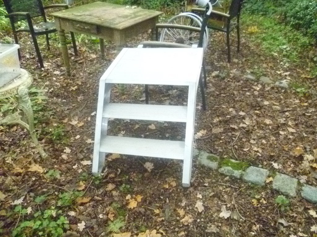 stelling trapje, Ophalen