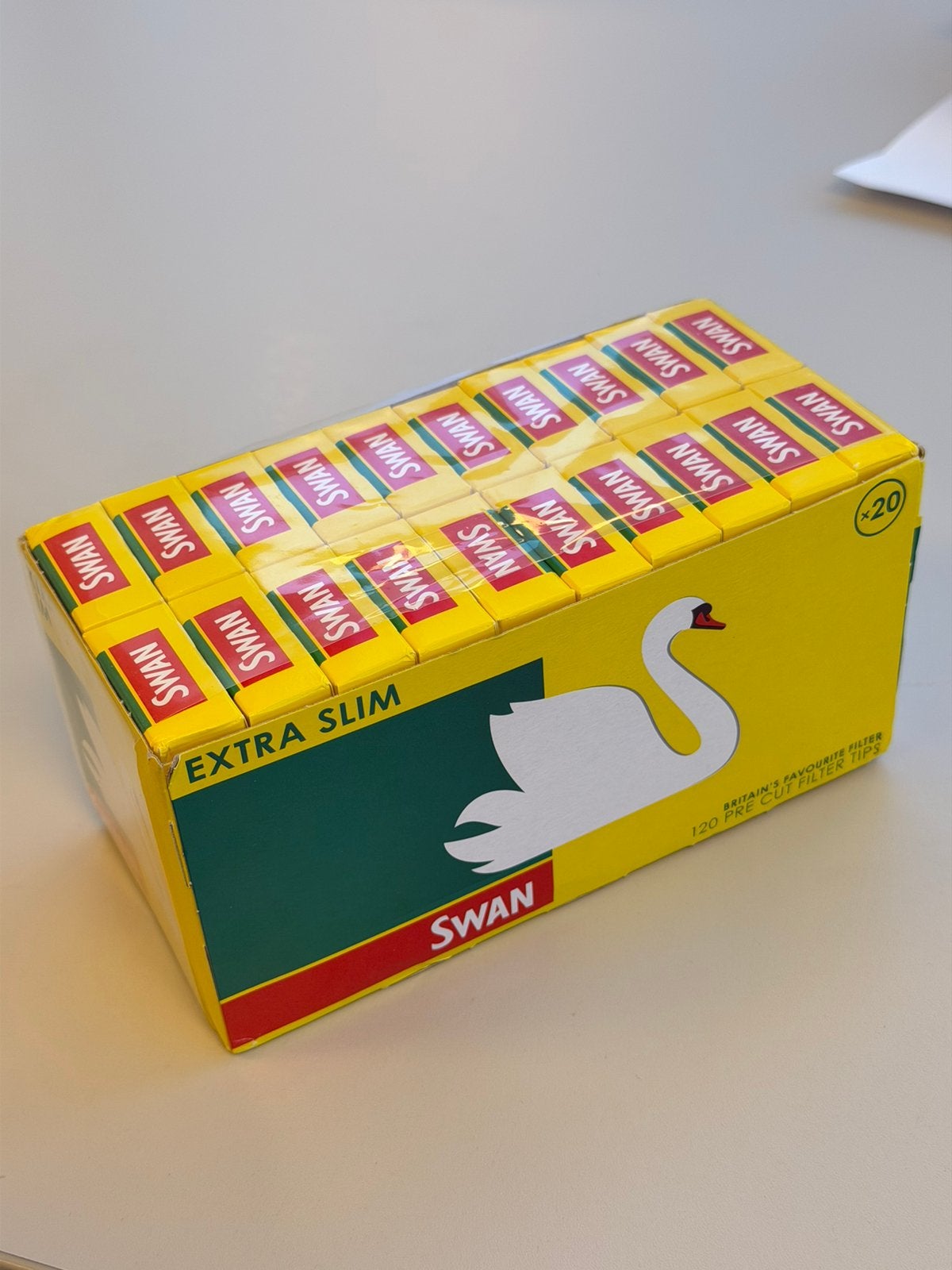 Lot filtres Swan Extra Slim, 20 x 120, grand lot de filtres, Collections, Enlèvement ou Envoi, Neuf, Autres types