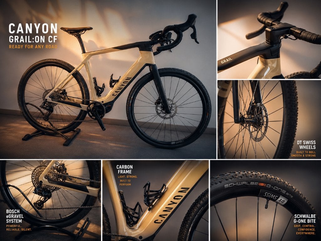 Canyon Grail ON CF7 AXS, Vélos & Vélomoteurs, Autres marques, 57 à 61 cm, Comme neuf, Enlèvement