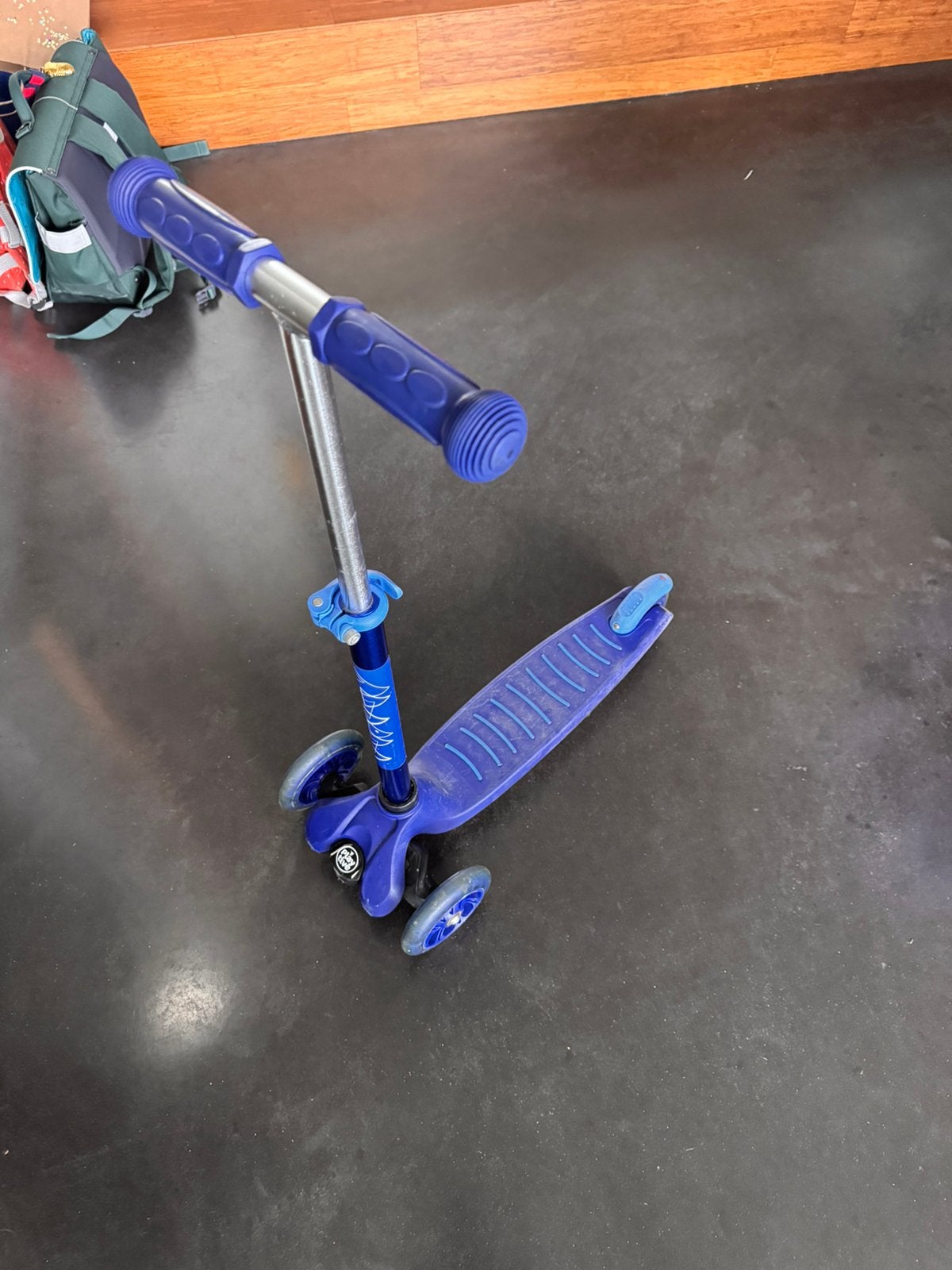 Step met lichtgevende wielen, Ophalen, Gebruikt, Gewone step