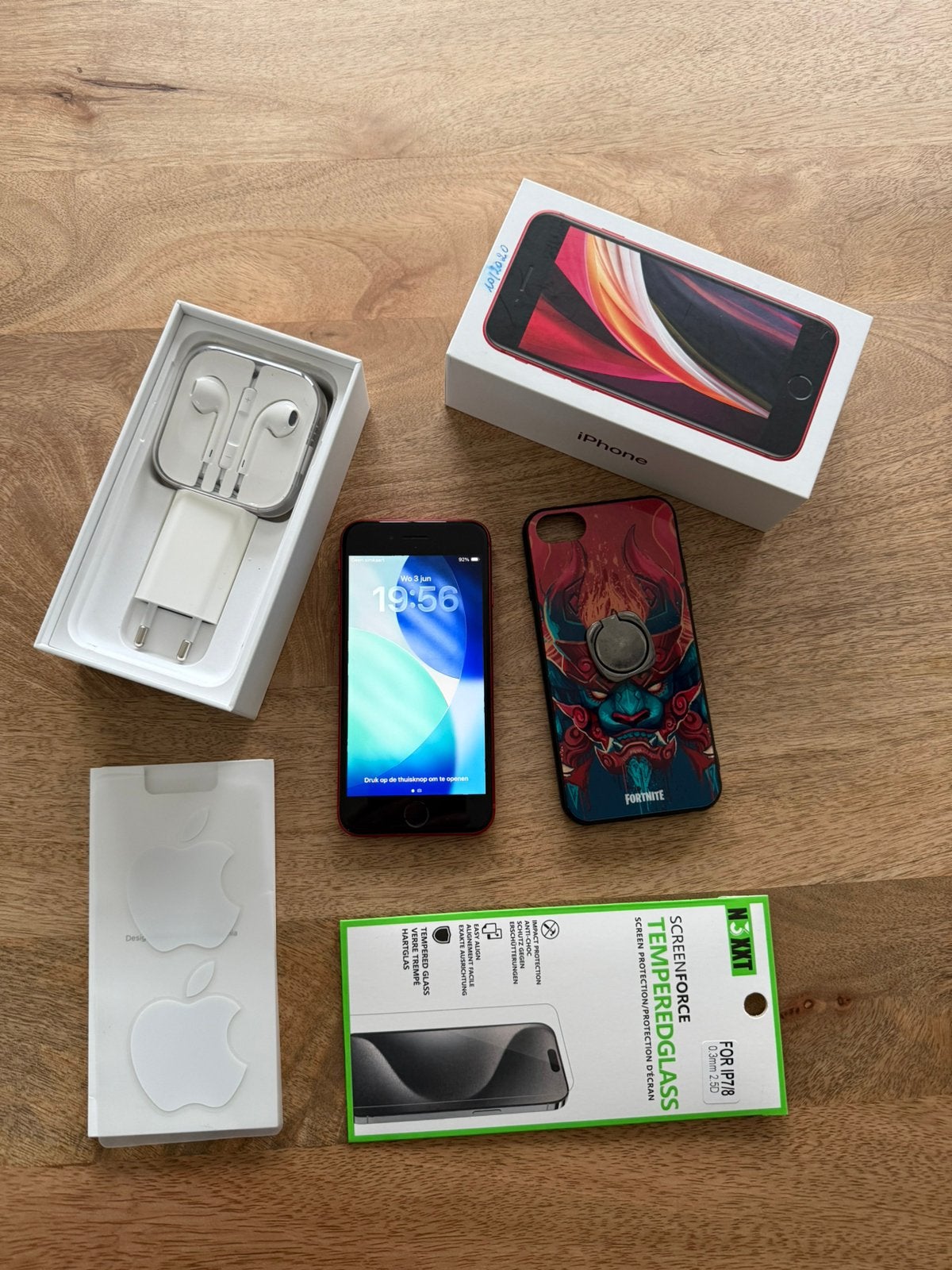 iPhone SE 2020, 64 Go, produit rouge, Télécoms, Téléphonie mobile | Apple iPhone, Rouge, Enlèvement ou Envoi, Comme neuf, 64 GB