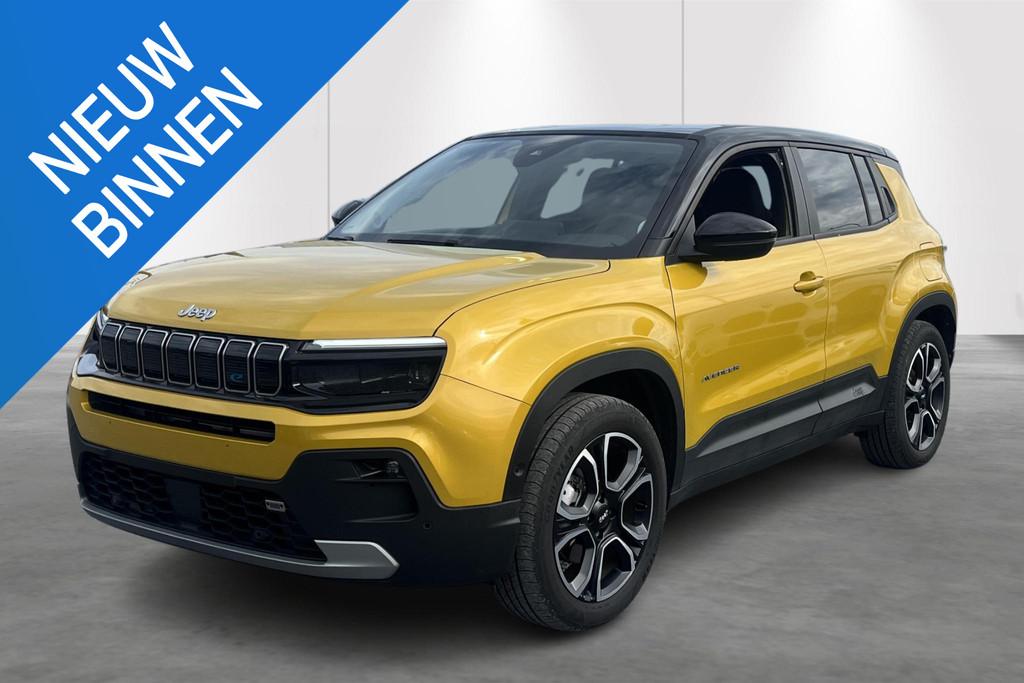 Jeep Avenger 54kWh Summit, Auto's, Jeep, Bedrijf, Te koop, Avenger, Airbags, Airconditioning, Bluetooth, Centrale vergrendeling