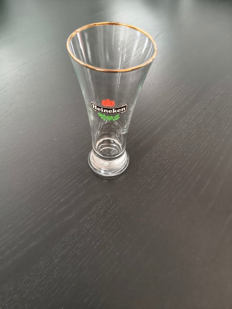 1 Heineken glas(zgan), Verzamelen, Biermerken, Ophalen of Verzenden, Zo goed als nieuw, Heineken