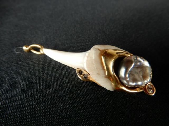 pendentif unique or jaune 18 carats neuf , plus écrin, Handtassen en Accessoires, Kettinghangers, Nieuw, Goud, Geel, Overige voorstellingen