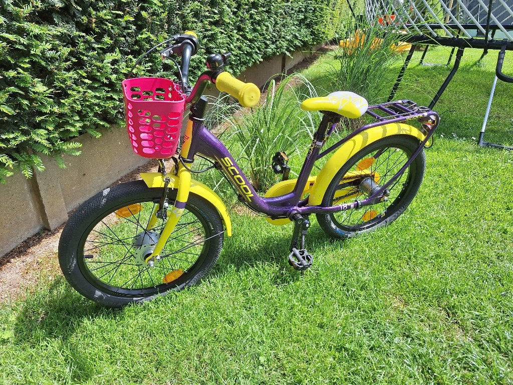 S'cool alu 18 inch fiets, Ophalen, Velgrem, S'cool, 18 inch