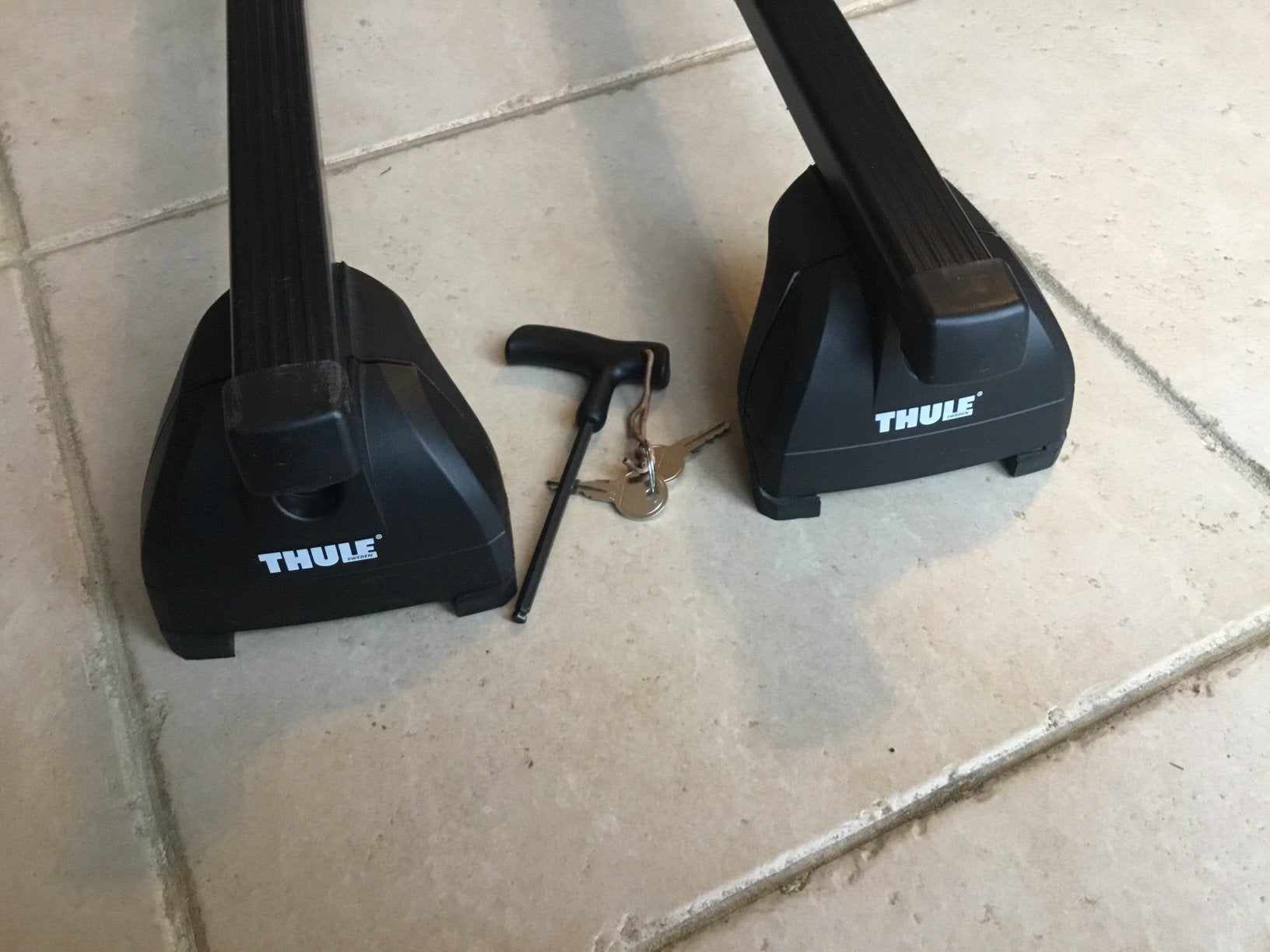 Barres de toit Audi A3 sportback, Enlèvement, Utilisé