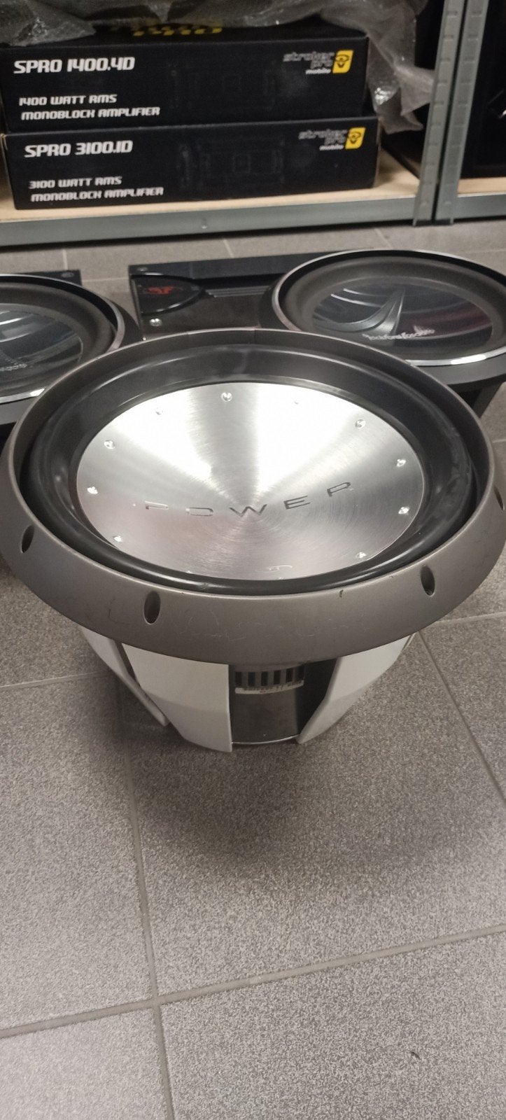 15" (38cm) subwoofer Rockford Fosgate power  T1 T115D4, Ophalen, Zo goed als nieuw
