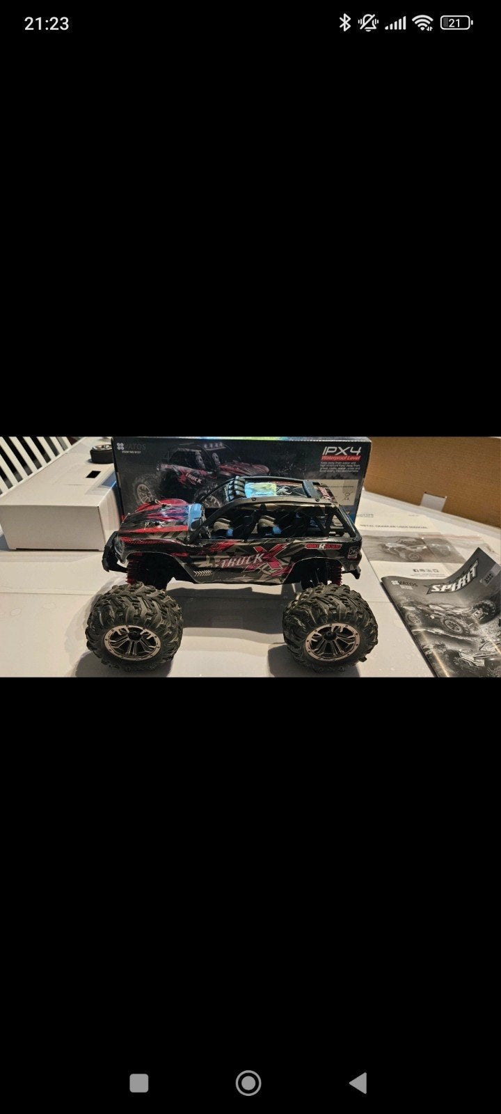 RC auto 4X4 voiture télécommandée, Hobby & Loisirs créatifs, Enlèvement ou Envoi, Voiture off road, Comme neuf, Échelle 1:16