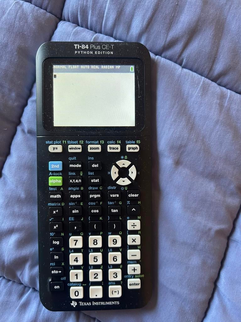 TI-84 plus CE-T python edition, Enlèvement ou Envoi, Calculatrices graphique, Comme neuf