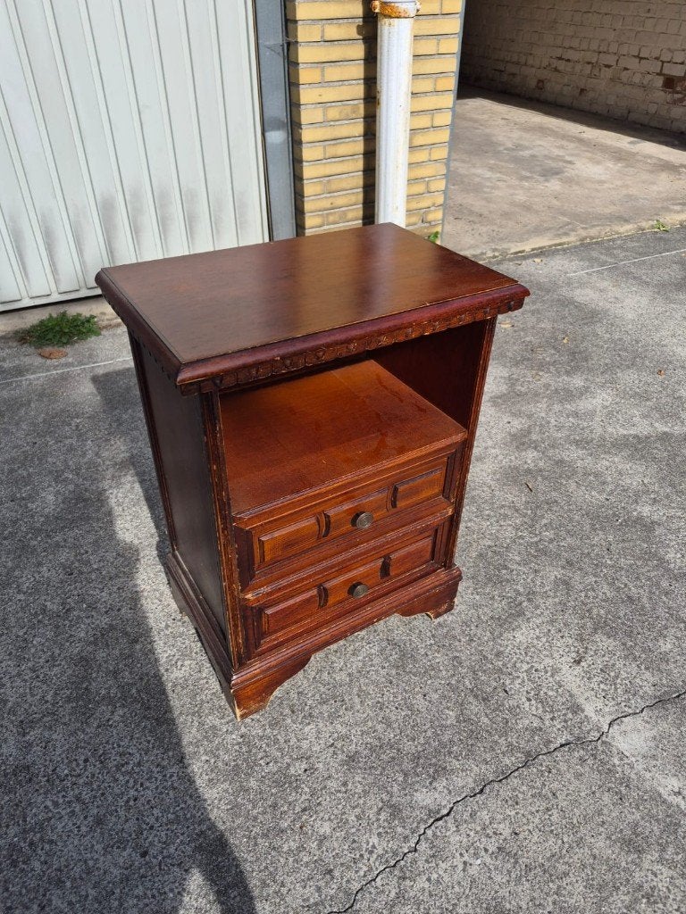 table de nuit/meuble d'entrée/meuble d'appoint en bois, Maison & Meubles, Moins de 25 cm, Moins de 100 cm, Comme neuf, Enlèvement