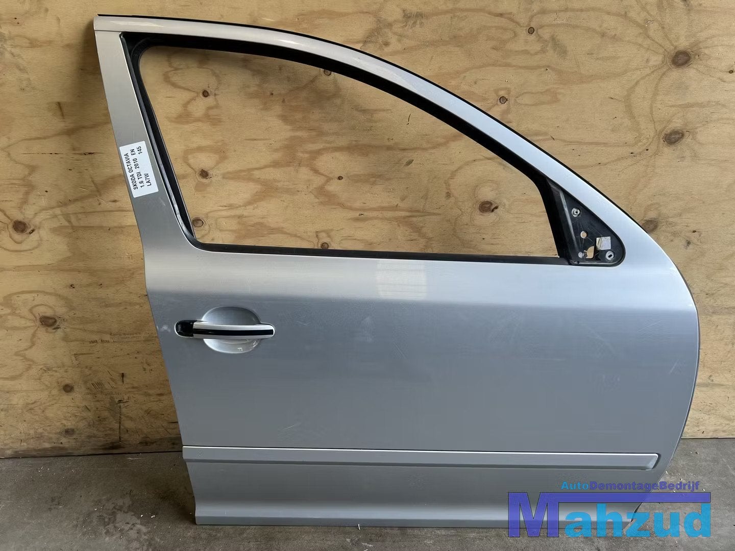SKODA OCTAVIA 2 combi Zilver LA7W rechts voor deur 2007-2013, Auto-onderdelen, Carrosserie, Deur, Skoda, Voor, Rechts, Gebruikt