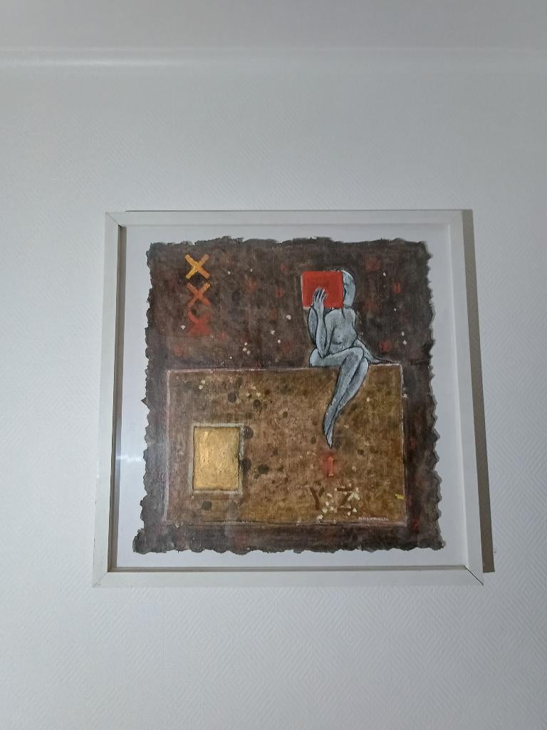 Abstracte kunst Peter Vermeulen, Ophalen of Verzenden
