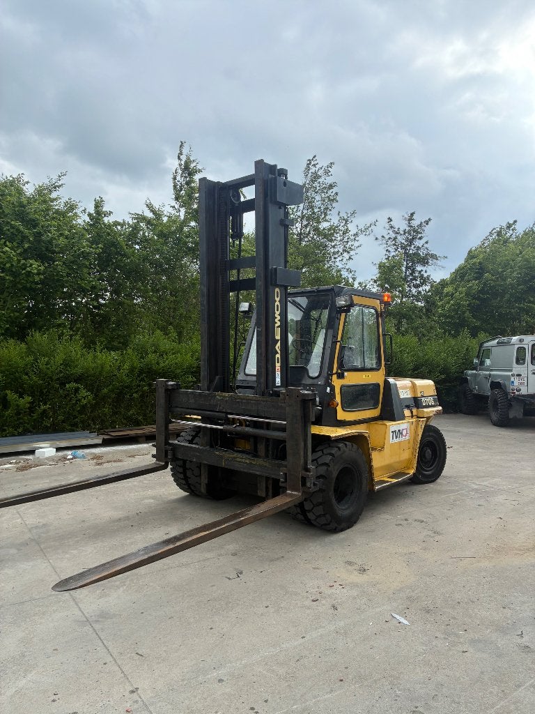 Daewoo 7 ton heftruck, Zakelijke goederen, Machines en Bouw | Heftrucks en Intern transport, Ophalen, Diesel, Heftruck, Meer dan 4000 kg