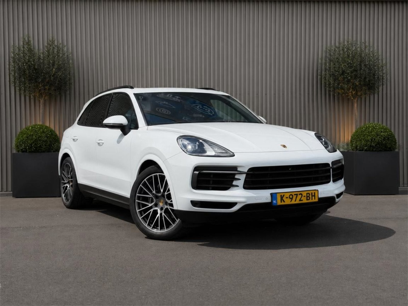 Porsche Cayenne 3.0 T V6 340PK 2018 Wit, Auto's, Porsche, Automaat, Cayenne, Euro 6, Wit