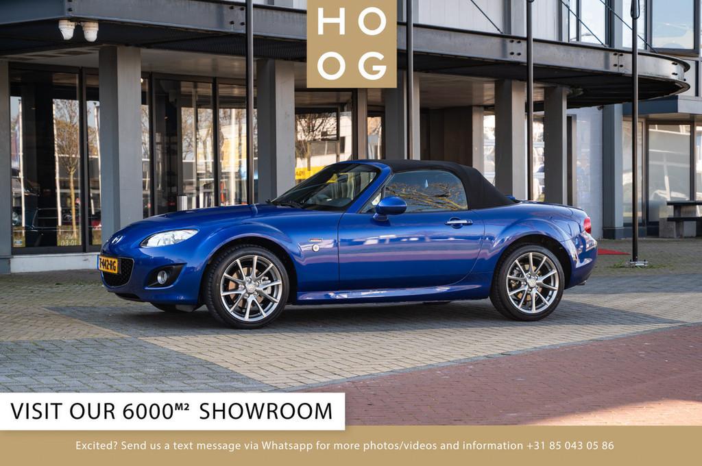 Mazda MX-5 1.8 20th Anniversary (bj 2010), 167 g/km, Stof, Gebruikt, 4 cilinders