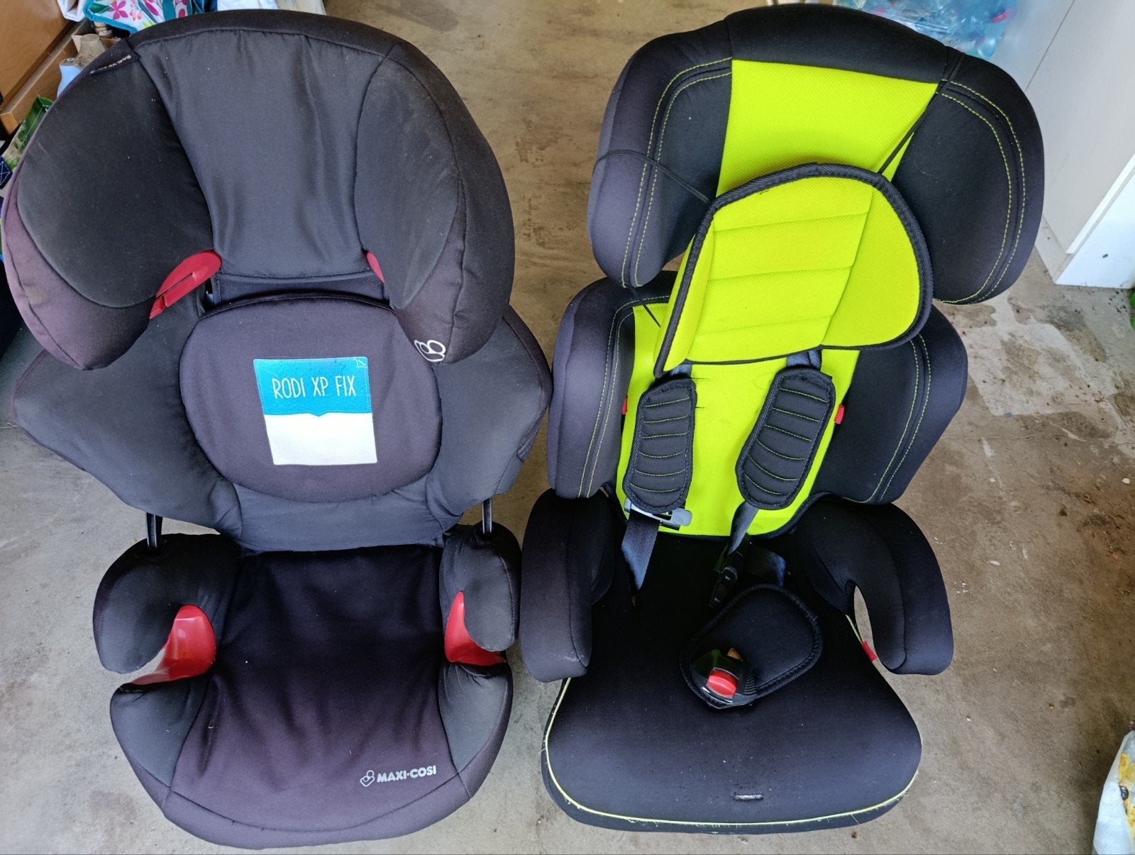 2 sièges auto, Utilisé, Isofix