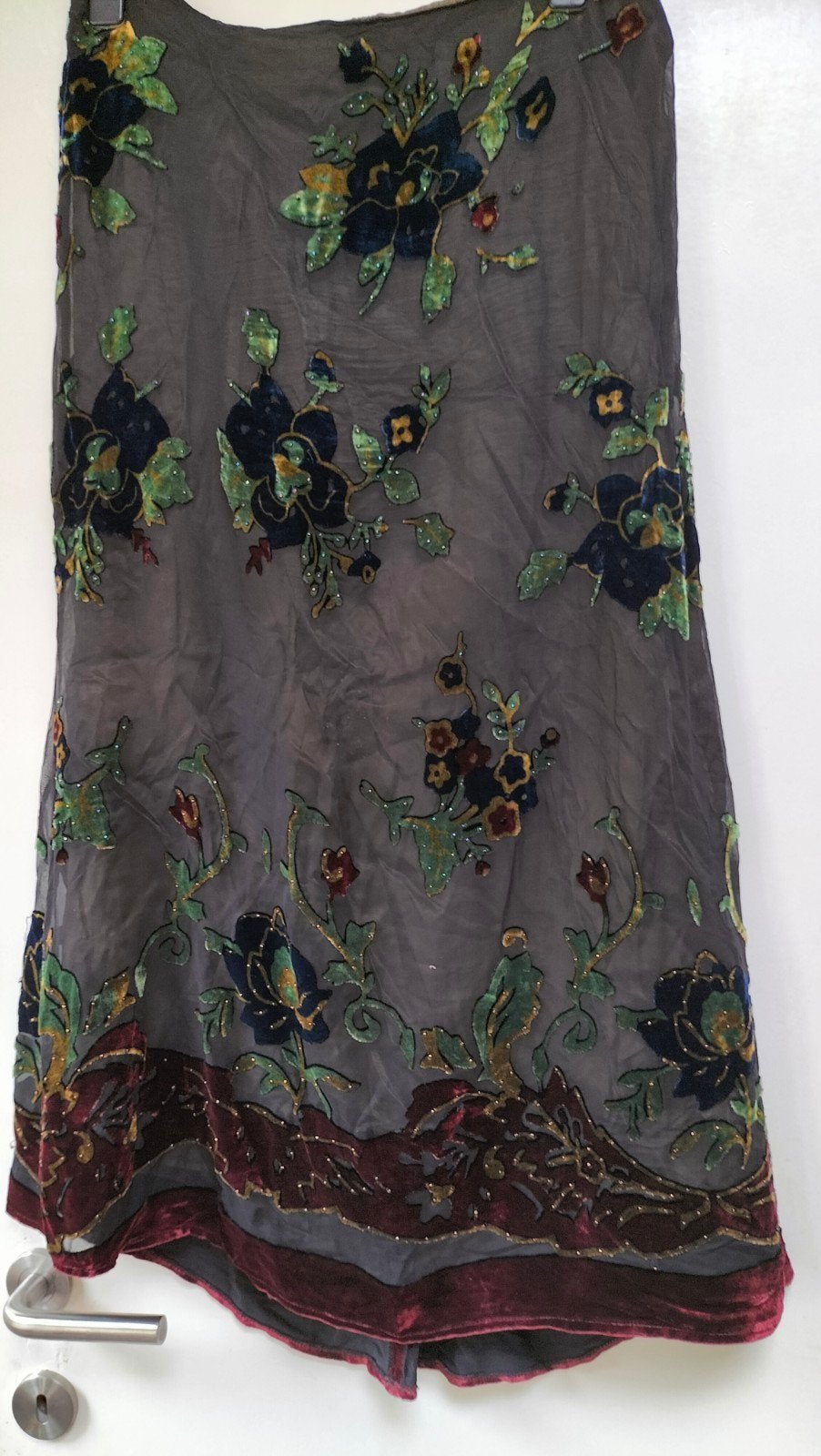 lange rok met opdruk 40, Kleding | Dames, Ophalen of Verzenden