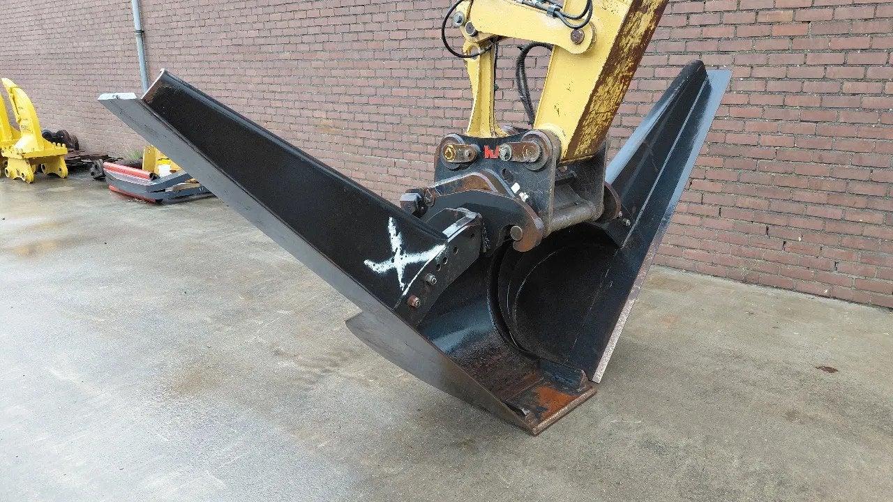 Verachtert V-ditch cleaning bucket / CW30 / CW40