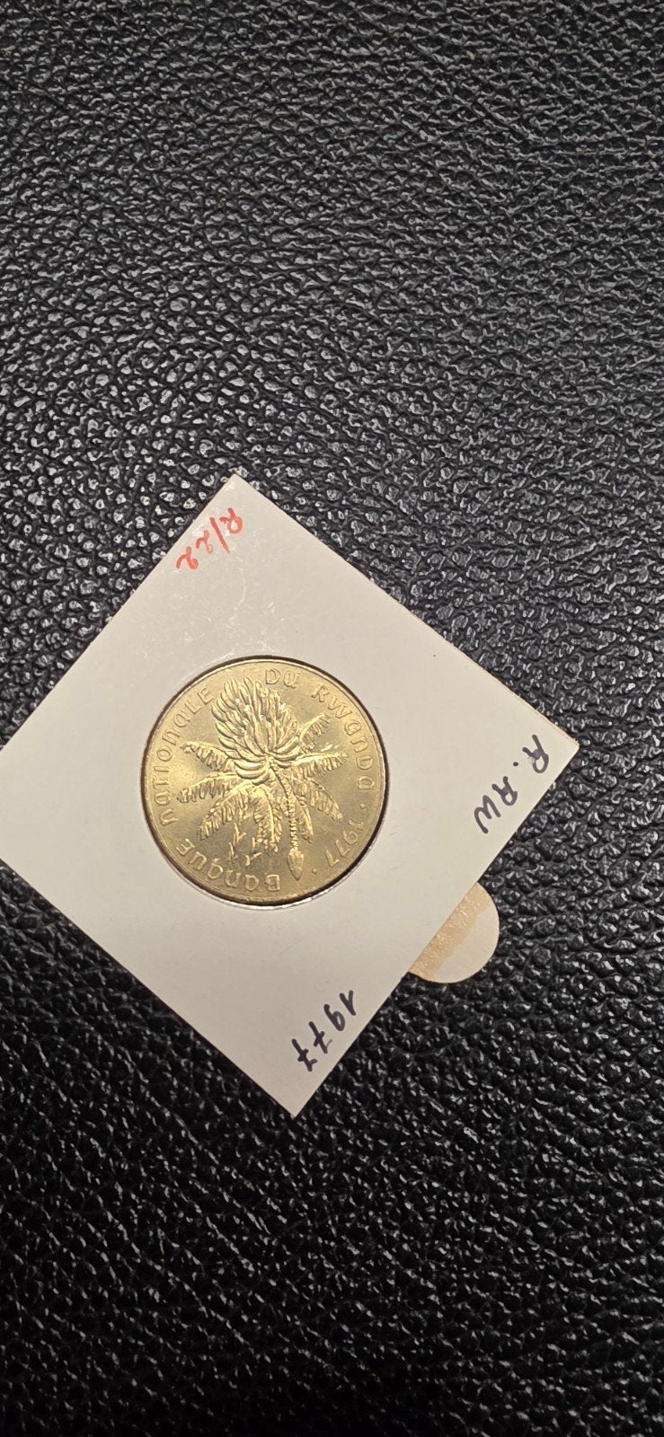 Rwanda 20 frank 1977, Ophalen of Verzenden, Koper