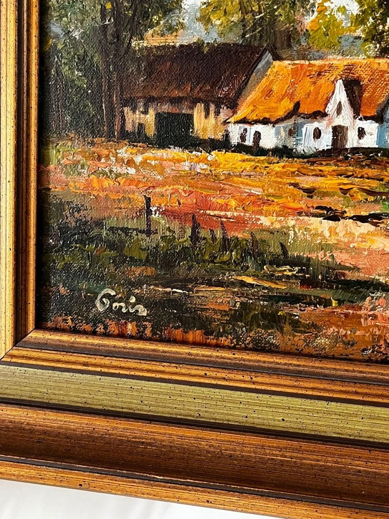 Tableau, Peinture à l'huile, Enlèvement, Toile, Encadré