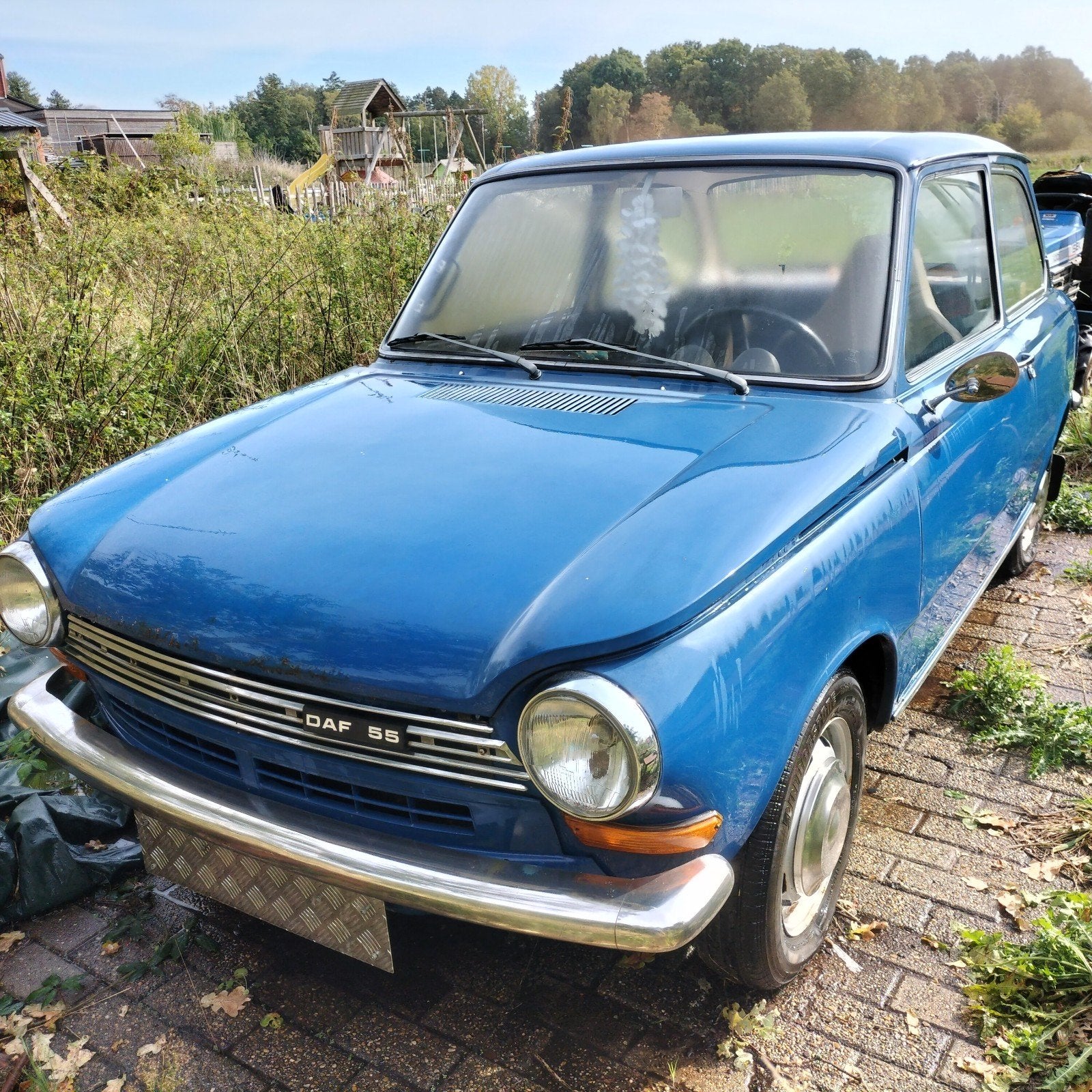 Daf 55 sedan 1972, Auto's, Automaat, 4 zetels, Beige, 4 cilinders