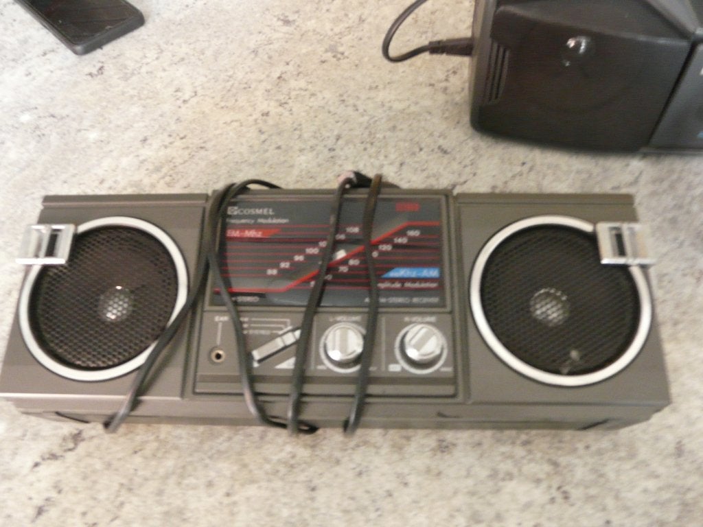 radio vintage, Audio, Tv en Foto, Ophalen, Gebruikt, Radio