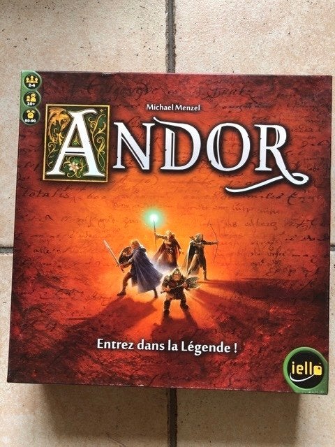 ANDOR - super jeu coopératif - VF excellent état, Hobby en Vrije tijd, Ophalen of Verzenden