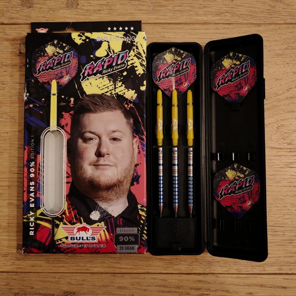 Fléchettes - Darts Bull's Ricky Evans 20gr, Fléchettes