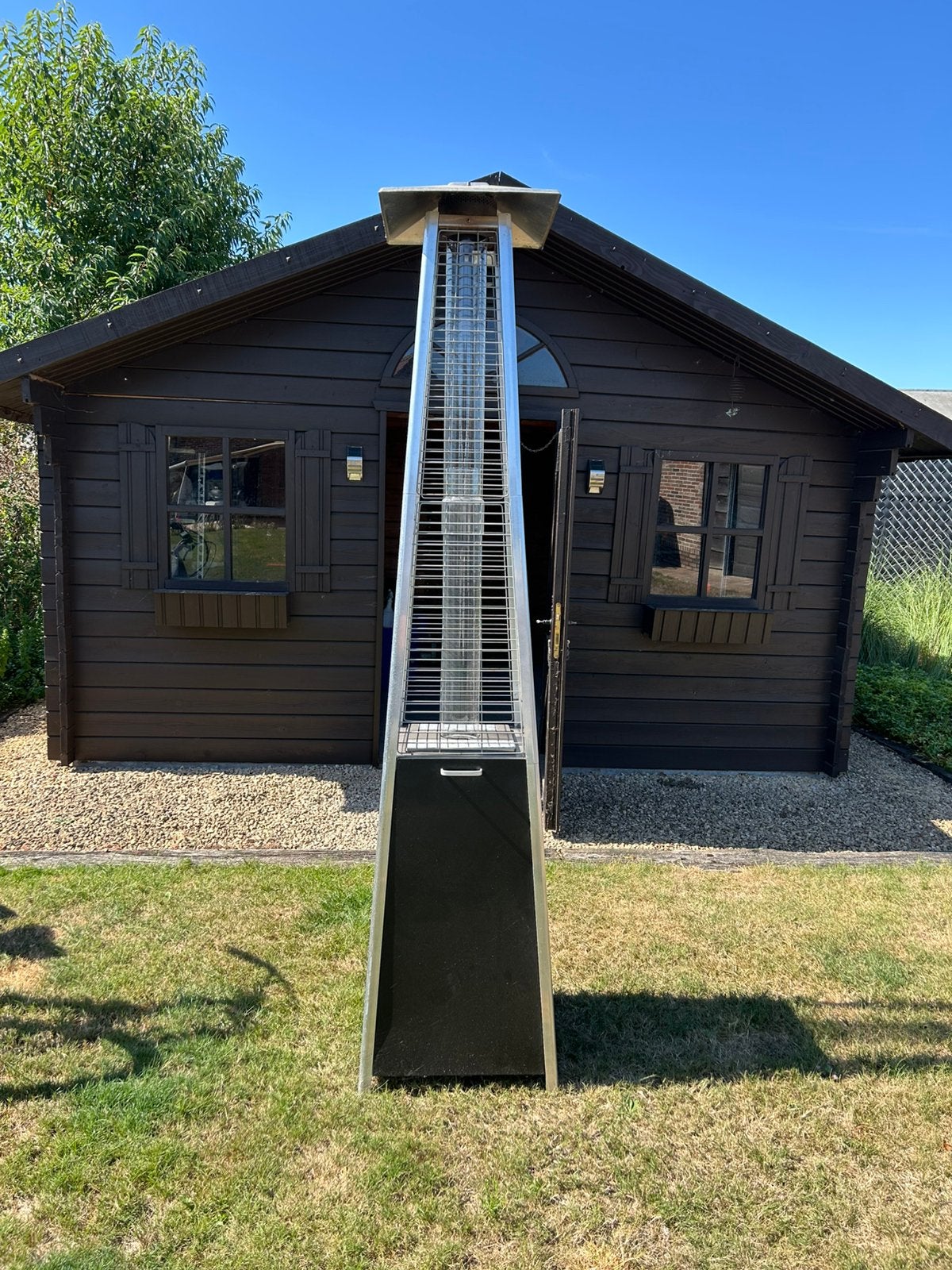 Terrasverwarming, Jardin & Terrasse, Abris de jardin, Moins de 200 cm, 250 à 300 cm, Comme neuf, Enlèvement